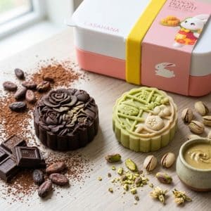 Casahana Hanas Delight Pistachio Mooncake Gift Set