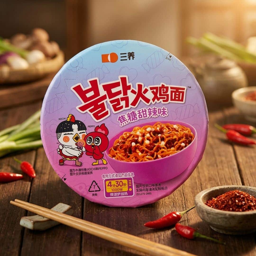Samyang Buldak Caramel Sweet Spicy Chicken Bowl Noodles 1 | Snack Affair Archives Samyang Buldak Caramel Sweet Spicy Chicken Bowl Noodles 1