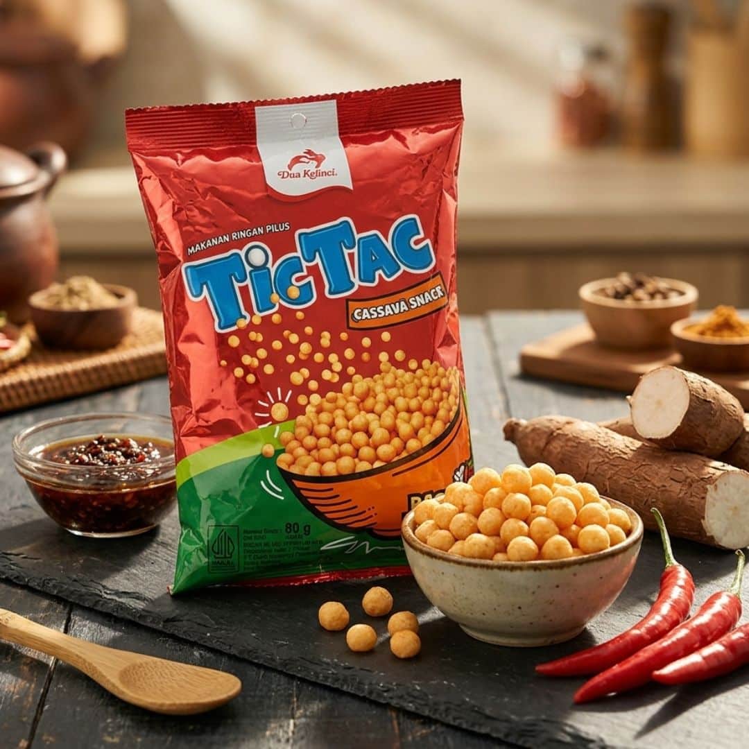 dua kelinci tic tac spicy cassava snack | Snack Affair Archives dua kelinci tic tac spicy cassava snack