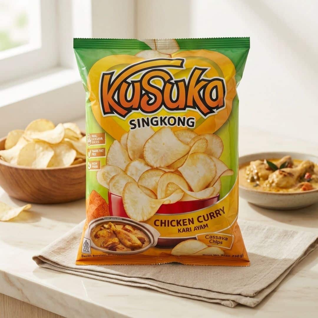 kusuka chicken curry cassava chips | Snack Affair Archives kusuka chicken curry cassava chips