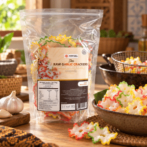 Noval Star Raw Garlic Crackers 250g - Lifestyle